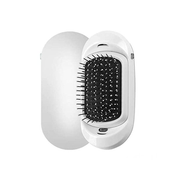 Roused Pro Brush – Brosse à cheveux électrique ionique anti-frisottis, anti-statique, portable et ionique - Mini brosse à che