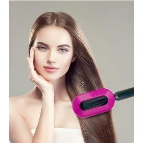 Brosse à cheveux démêlante douce anti-statique avec coussin dair pour femme - Cheveux longs, courts, ondulés et raides
