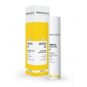 Sun Ceutic 50+ Teintée de Dermaceutic - Protection solaire anti-âge contenant des Filtres UV, de lAcide Hyaluronique, de lA