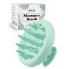 SIVLKI Brosse de massage du cuir chevelu, Scalp Massager, brosse à shampooing en silicone, massage du cuir chevelu pour exfol