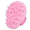 FREATECH Brosse Shampoing Massage Cuir Chevelu Un Morceau de Silicone Solide , Élimination Pellicules, Massage de Tete et Po