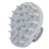 FREATECH Brosse Shampoing Massage Cuir Chevelu Un Morceau de Silicone Solide , Élimination Pellicules, Massage de Tete et Po