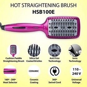 BaByliss Paris - HSB100E - Liss Brush 3D - Brosse lissante