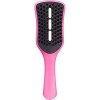 Tangle Teezer brosse lissante pour cheveux noir Easy Dry & Go - Brosse brushing anti frissotis - Brosse seche cheveux pour un