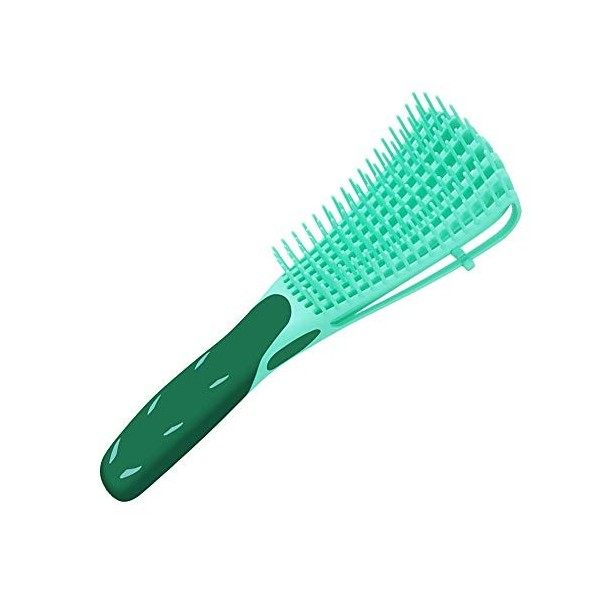 Brosse cheveux crepus,Brosse Démêlante,Detangling Hair Brush,Brosse démêlante pour cheveux bouclés pour cheveux texturés Kink