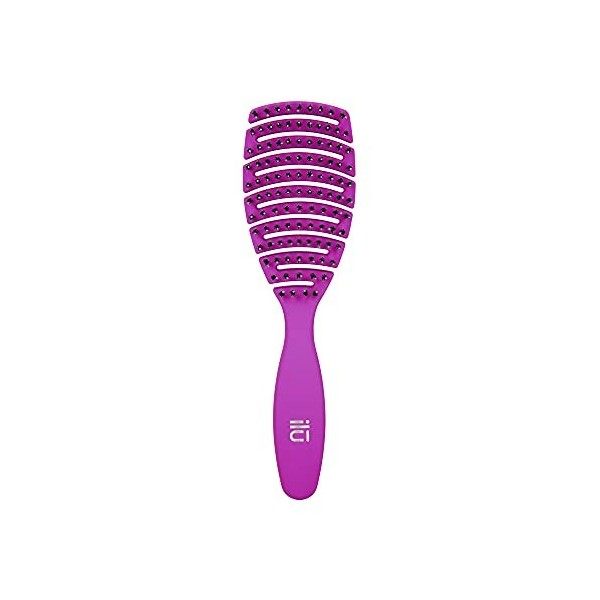 T4B Ilu My Happy Color Brosse Démêlante pour Peigner et Lisser les Cheveux Secs et Humides pour Cheveux Longs et Courts Haute