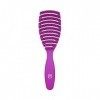 T4B Ilu My Happy Color Brosse Démêlante pour Peigner et Lisser les Cheveux Secs et Humides pour Cheveux Longs et Courts Haute