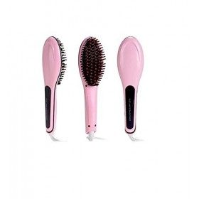 Temps de soudure Brosse thermique lissante articulation fer à lisser électrique ionisant cheveux lisses