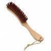 Brosse à cheveux en poils de sanglier, peigne à lisser la barbe pour homme, brosse à barbe, brosse de coiffage brosse à cheve