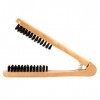 Brosse à Lisser les Cheveux Double Face HairstyL-G 22 × 4 × 4 Peigne de Coiffure Professionnel Double Brosses Outil de Lissag