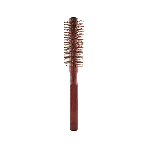 Hairlich Brosse ronde | Brosse à barbe pour homme | Brosse à cheveux et barbe | Pour lisser et sécher | Brosse ronde | Brosse