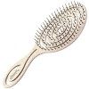 Brosse à cheveux organique démêlante, brosse à cheveux en spirale pour cheveux secs et humides, brosse à cheveux pour tous le