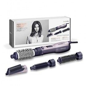 BaByliss - AS121E - Brosse soufflante 1200W Multistyle 4-en-1 Ionique et accessoires pour le volume et la mise en forme - Noi