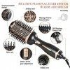 Brosse Soufflante 1000W, BelonLink Brosse Chauffante Professionnel, Salon One-Step Sèche-Cheveux Volumisant, pour Dry, Volumi