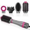 Ensemble de Styler 4 EN 1, PARWIN PRO BEAUTY Brosse Soufflante et Sèche Cheveux, avec 4 Accessoires, Sécher, Lisser, Donner d