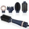 Ensemble de Styler 4 EN 1, PARWIN PRO BEAUTY Brosse Soufflante et Sèche Cheveux, avec 4 Accessoires, Sécher, Lisser, Donner d