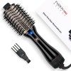 One-Step Brosse Soufflante, PARWIN PRO BEAUTY Brosse Seche Cheveux, Brosse Coiffante Ovale 4 en 1, Soins Ioniques, Brosse Cha