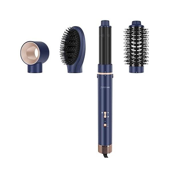 4 EN 1 Styler MaxAIR, PARWIN PRO BEAUTY Set de Brosse Soufflante, Sèche-Cheveux, Boucleur a Cheveux, Brosse Brushing Chauffan