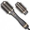 Faszin Brosse Soufflante, Salon Sèche-Cheveux Brosse 1200W, Brushing Chauffante Coiffante avec 3 Vitesses, 100+ Millions Dém