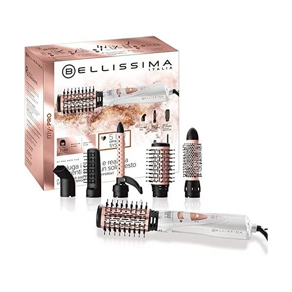 Bellissima Brosse Lissante pour Cheveux My Pro Magic Straight Brush PB11  100 - Brosse Lissante Électrique, Revêtement