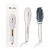 Brosse Lissante pour Cheveux OMA & ME - Brosse Chauffante Lissante & Brosse Coiffante Ultra Légère - Peigne chauffant en cera