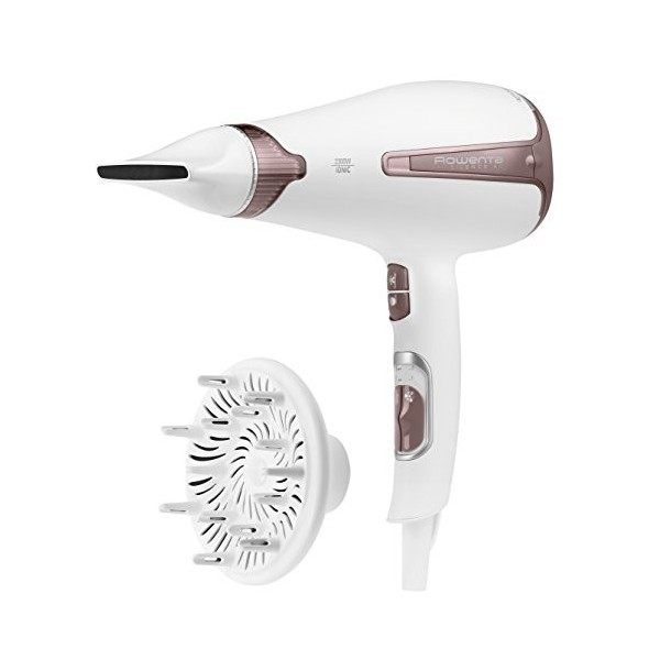 Rowenta cv7930 Sèche-cheveux Silence AC, 2300 W, Blanc