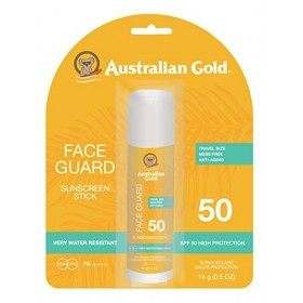 Australian Gold Stick Protection Solaire Visage SPF 50 Face Guard 14 g - Lot de 2