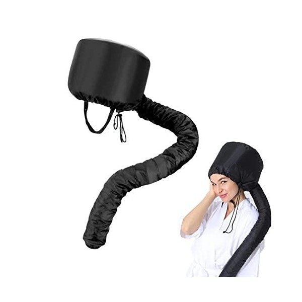 PLABBDPL Casque de séchage pour sèche-cheveux, casque sèche, sèche de capot pour le style de séchage curling conditionnant en