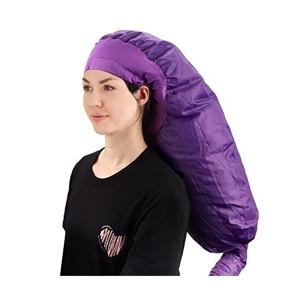 Segbeauty Bonnet de Sèche-cheveux Casque, Casques Chauffants pour Femmes Beauté des Cheveux Longs et Bouclés, Appareils et Ou