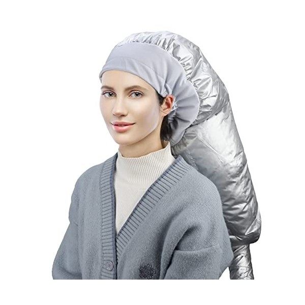 Segbeauty Bonnet de Sèche-cheveux Casque, Casques Chauffants pour Femmes Beauté des Cheveux Longs et Bouclés, Appareils et Ou