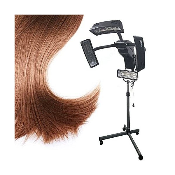 Futchoy Sèche-cheveux 950 W - Avec pied réglable en hauteur - Pour salon de coiffure