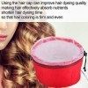 Red Hair Dye Heating Cap,Hair Thermal Treatment Cap,Electric Hair Cap,Hair Care Hat,Hair Heating Cap,Hair Steamer,Beauty Stea