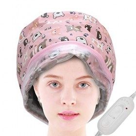 Casques Chauffant Cheveux Bonnet Chauffant pour Soins Capillaires,Traitement Thermique pour Soins Capillaires, Bonnet Chauffa