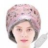 Casques Chauffant Cheveux Bonnet Chauffant pour Soins Capillaires,Traitement Thermique pour Soins Capillaires, Bonnet Chauffa