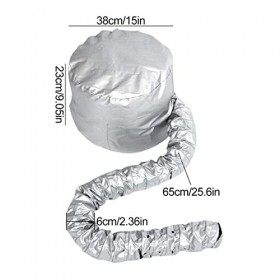Casque Séchage Cheveux,CHENKEE 2 Pcs Cheveux Universel à Main Casquette de Sèche Casque Séchage Cheveux Réglable Sèche-Cheveu
