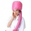 Bonnet cheveux secs,Casque sèche, sèche de capot pour le style de séchage curling conditionnant en profondeur,Casque pour séc