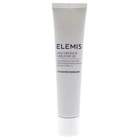 ELEMIS Bouclier de défense quotidien spf 30, crème solaire haute protection, protège la peau contre les rayons UVA et UVB, la
