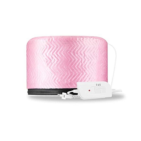 Smoostart Hair Steamer Cap, Portable Hair Care Hat with 3 Mode Temperature Control, 110V Electric Heating Cap for Hair SPA Be