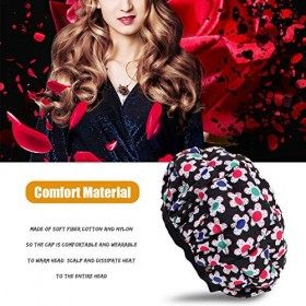Stronrive 2021 Casques Chauffant Cheveux, Bonnet Chauffant pour Soins Capillaires, Capuchon Soin Capillaire Thermique pour So