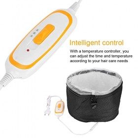 Chapeau électrique de Soin de Cheveux, Chapeau de Cheveux de Traitement Thermique Traitement Capillaire Revitalisant en Profo
