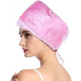 Bonnet chauffant pour cheveux avec 9 niveaux de chauffage, Capuchon chauffant pour teinture capillaire, Chapeau de salon de c