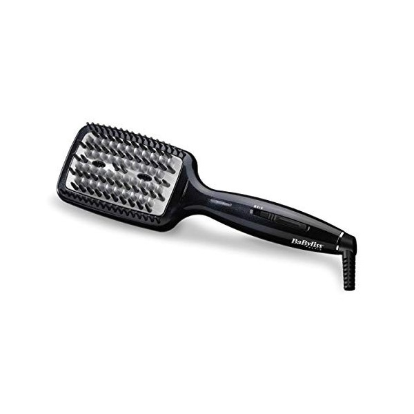 BaByliss Brosse Chauffante Smoothing Heated Brush en Céramique pour un lissage rapide et facile HSB101E