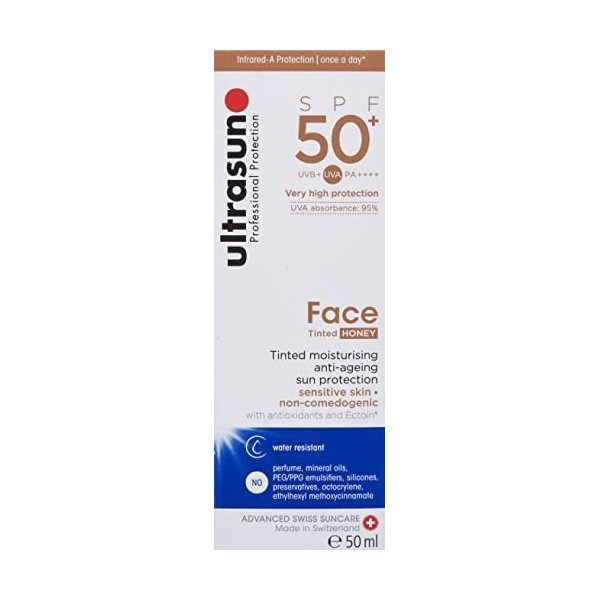ultrasun Face Tinted Spray SPF 50+ Miel 50 ml