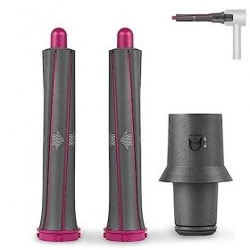 KiimSin 3 pièces fer à friser et adaptateur pour Dyson Supersonic sèche-cheveux, transformer le sèche-cheveux en bigoudi, 2 p