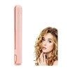 Mini Fer à Boucler Polyvalent,Mini Dual-purpose Curling Iron,Mini Lisseur et Bigoudi 2 En 1,Mini Fer à Friser Sans Fil,Mini F