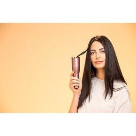 Grundig HS 6230 Fer à friser automatique sans fil avec 3 niveaux de température et revêtement céramique Fonction minuterie Éc