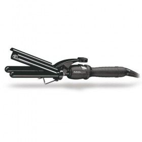 Babyliss Pro Black Porcelain Triple Barrel Waver - Creates Gorgeous Waves Instantly