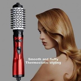 Five Gear Control Fer à friser chauffant pour cheveux raides multi-usages pour femme et fille