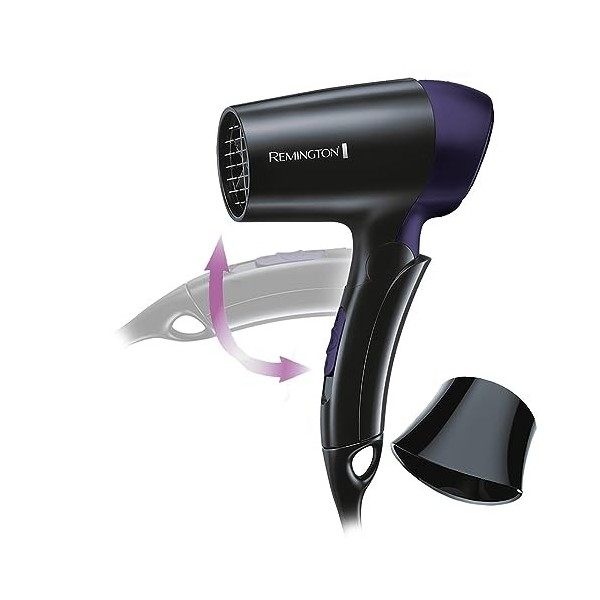 Remington Mini Lisseur [Pratique Idéal voyage] On The Go Design ultra compact 15cm, Céramique, Glisse Facile, Température él ...