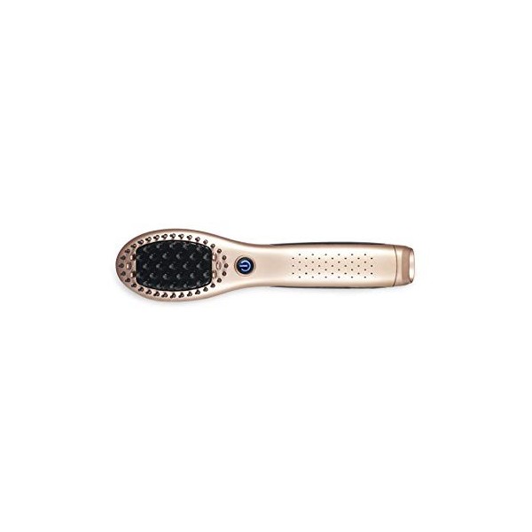 Demeliss - Saint Algue - MiniPRO, Brosse chauffante 2 en 1, Lissage et Ondulation, Picots en Céramique, Compacte et Légère, 2...